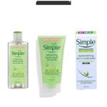Soap Free Facial Wash+soothing Toner+rich Moisturizer