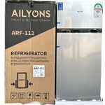 AILYONS Double Door Fridge 112Litres