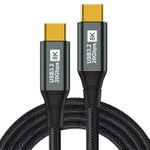 product_image_name-Generic-USB C Monitor Cable 1m -8K@60Hz USB-C Video Cable-100W PD Fast Charging-USB 3.2 Gen 2 20Gbps Type-C Data Transfer, USBC to USBC Video Cable for iPhone 17 16 15 Plus Pro Max, MacBooks, iPad, Carplay-2