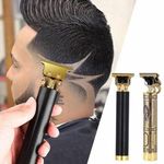 product_image_name-Vintage-T9 Professional Hair Trimmer Clipper RECHARGABLE Guide Combs-4