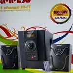 Ampex AC/DC SUBWOOFER-10,000WATTS-BLUETOOTH/FM/USB-HI-FI