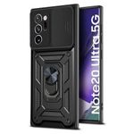 product_image_name-Generic-For Sam Galaxy Note 20 Ultra Case with Camera Cover & Kickstand, Slide Lens Protection-1