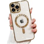 product_image_name-Generic-Magnetic Case For IPhone 15 Pro 6.1 Inch Case Compatible With MagSafe Built-in Camera Lens Protector-2