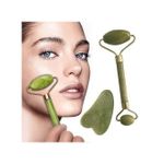 product_image_name-Jade-Face Roller Gua Sha Facial Massage Kit-1