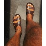 Men Pure Leather Sandals 