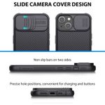 product_image_name-Nilkin- iPhone 15 Case, CamShield Pro Case with Slide Camera Cover, Slim Fit Thin Shockproof Cover for iPhone 15 - Black-2