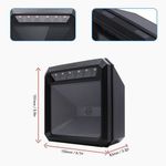 product_image_name-Generic-Syble 2D QR Barcode Scanner, Handsfree USB Desktop Omnidirectional Automatic Sensing Barcode Reader, Wired Screen Scanning Bar Code Reader for Supermarket Library Retail Store POS-2