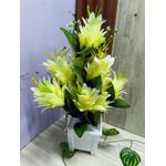 product_image_name-Generic-Nordic Table Top Artificial flowers Lily- Cream-3