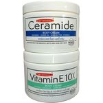 Ceramide Body Cream Adding Moisture For Smooth Skin + Vitamin E X10 Body Cream Protects Skin From Dark Spot nk