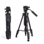 product_image_name-Jmary-KP2599 Professional Video Tripod with Aluminium Alloy Build & Monopod-1