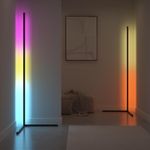 product_image_name-Generic-Smart RGB LED Corner Lamp – Color-Changing Floor Lamp with Remote-5