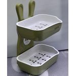 product_image_name-Generic-Mouse-shaped Double Layer Soap Dish-1