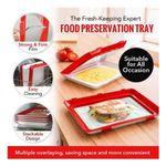 product_image_name-Generic-Fresh Keeping Food Preservation Tray/Fridge Container-1
