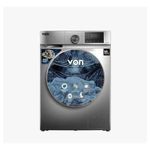 VON 12KG Front Load Washing Machine with Steam & Inverter – Large Capacity for Families (Energy Efficient)