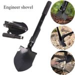 product_image_name-Generic-Multifunction Foldable Camping Shovel – Portable Engineer Spade, Pickaxe & Survival Tool-2
