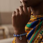 product_image_name-Fashion-Women's Bracelet - Blue/Silver-1