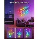 product_image_name-Generic-LED Neon Strip Light 5m – Remote & Bluetooth App Control-2