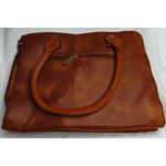 product_image_name-Fashion-Tan-Brown Leatherette Handbag with Gold-Tone Hardware & Detachable Strap-2