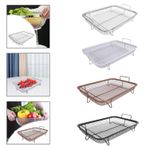 product_image_name-Generic-Rectangular Stainless Steel Air Fryer Basket – Oven-Safe Frying Accessory-1