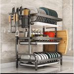 3 Tier High Quality Carbon Steel Dish Rack