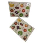 Wooden Fruits Puzzle Board