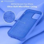 product_image_name-Generic-For Apple IPhone 12/ Iphone 12 Pro Real Silicone Case With Inside Microfiber Lining Cover-3