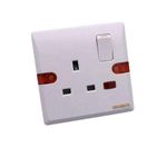 product_image_name-OBK-Twin or Double Sockets and Single sockets with Led indicators 4 Pcs-2