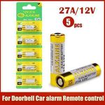 Gn 5Pcs 12V 27A Alkaline Battery 12 Volt Batteries 21/23 E23A