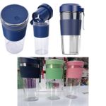 product_image_name-Generic-Portable USB Rechargeable Mini Juice Blender Bottle - Cordless Personal Smoothie Maker for Fruits, Shakes & Travel - Compact Home, Office & Gym Juicer-1