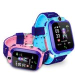product_image_name-Generic-Children's GPS Bracelet Q12 Smart watch SOS button tracker GSM Smart watch for kids smart watch with answer calls -3