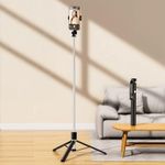 product_image_name-Generic-170cm Phone Tripod,Tripod Remote,Aluminum Selfie Stick Phone Stand Compatible with Cell Phone/Camera/Ring Light/DJI/GoPro-1