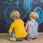 product_image_name-Generic-90cm by 200cm Chalkboard Paper Roll Peel and Stick Chalk Board Wallpaper(+5 Chalks) Chalk Paint Contact Paper Blackboard-7