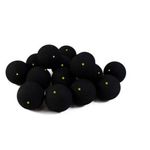 product_image_name-Generic-Squash Ball One-Yellow-Dot Low Speed Sports Rubber-3