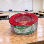Evin Safe Red 2.5mm Single Core Solid Copper Wire Low Smoke PVC Indoor Wiring Cable