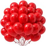product_image_name-Generic-100 pcs balloons, party decoration balloons-colour - red -1
