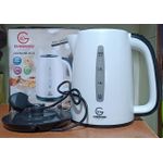 Eurochef 2.3L Electric Plastic Kettle – 1500W, 360° Base & Automatic Shut-Off