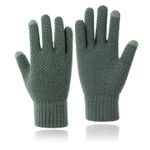 product_image_name-Fashion-Touchscreen Mittens Gloves Winter Man Woman Unisex Hand Warmer Winter Cold Green-1