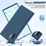 product_image_name-Generic-Samsung Galaxy Note 10 Plus Phone Case, Shockproof Silicone Case with Microfiber Lining Protective Cover-2