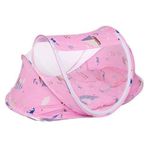 product_image_name-Generic-Quality Foldable Baby Net/Sleeping Nest/ Mosquito Net-comfortable -Pink-1