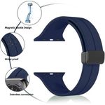 Colorful Strap Watch Strap Silicone (45mm)-MULTI