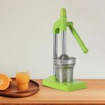 product_image_name-Generic-Heavy Duty Manual Citrus Juicer Stand Machine - Metallic Lime Green-1