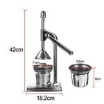 product_image_name-Generic-Heavy Duty Manual Citrus Juicer Stand Machine - Metallic Lime Green-4