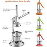 product_image_name-Generic-Heavy Duty Manual Citrus Juicer Stand Machine - Metallic Lime Green-5