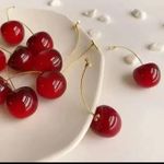 product_image_name-Fashion-Cherry Earrings -2