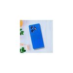 Silicon phone case infinix smart 8 blue