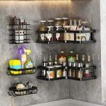 product_image_name-Generic-5pcs set Shower caddy shelf/Bathroom organizer-7