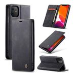 product_image_name-Generic-Caseme Wallet Black Suede Leather Flip Case For IPhone 11-3