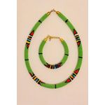African  Beaded necklace with bracelet