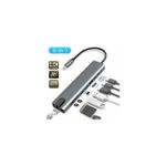 product_image_name-Generic-USB HUB Type-C To HDTV 8 In 1 Adapter-1