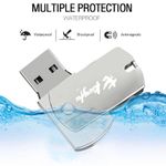 product_image_name-Generic-Metal USB Flash Drive - Silver 128GB-7